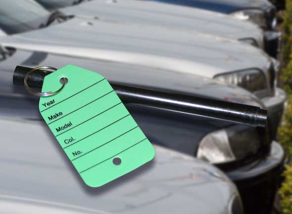 Dealer Car Tag